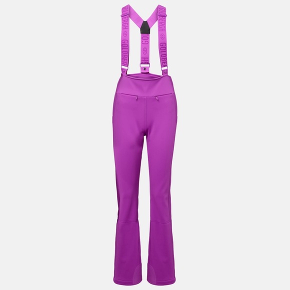 Goldbergh Pants - GOLDBERGH High End Ski Salopettes in Purple